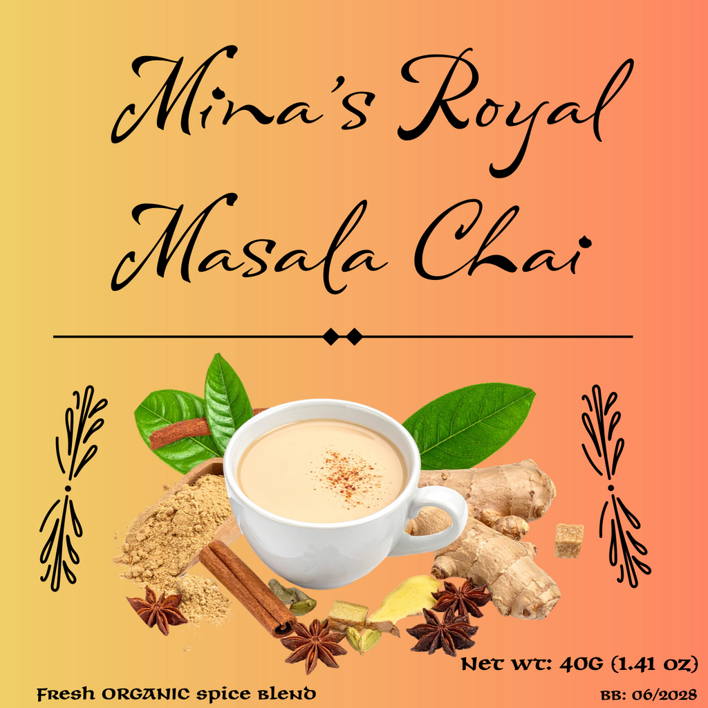 Organic Indian Chai Masala Powder (20 cups)